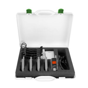 Axiwi AT-350 five unit set plus accessories - wireless digital full-duplex intercom for sport, business, industry