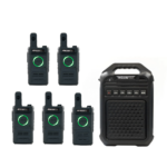 mGuide GST-G3 S5 set – wireless set with multi-charger unit for gastronomy, hotels