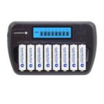 Cargador Ni-MH everActive NC-800 para 8 baterías