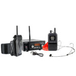 Système audio/microphone sans fil pour moniteurs de fitness, aérobic Okayo SRX-800 + DL-8T
